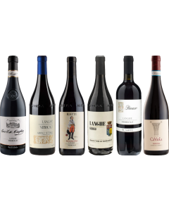 Cassa di degustazione di Langhe Nebbiolo