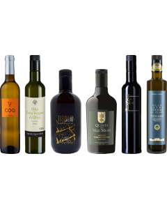 Cassa di degustazione di Vigneto Olio d’oliva Premium