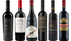 Cassa di degustazione Khvanchkara georgiano