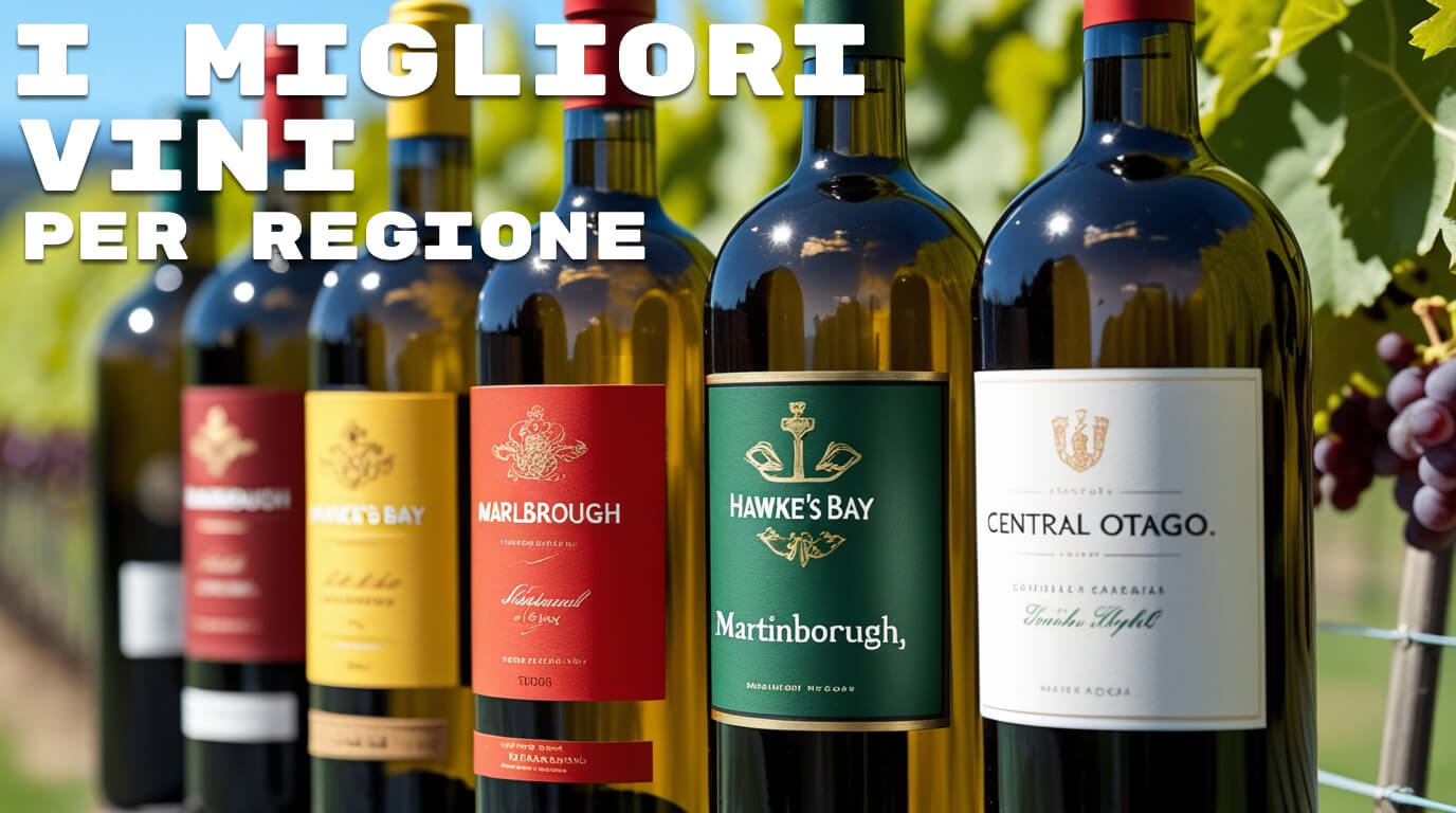 I migliori vini per regione