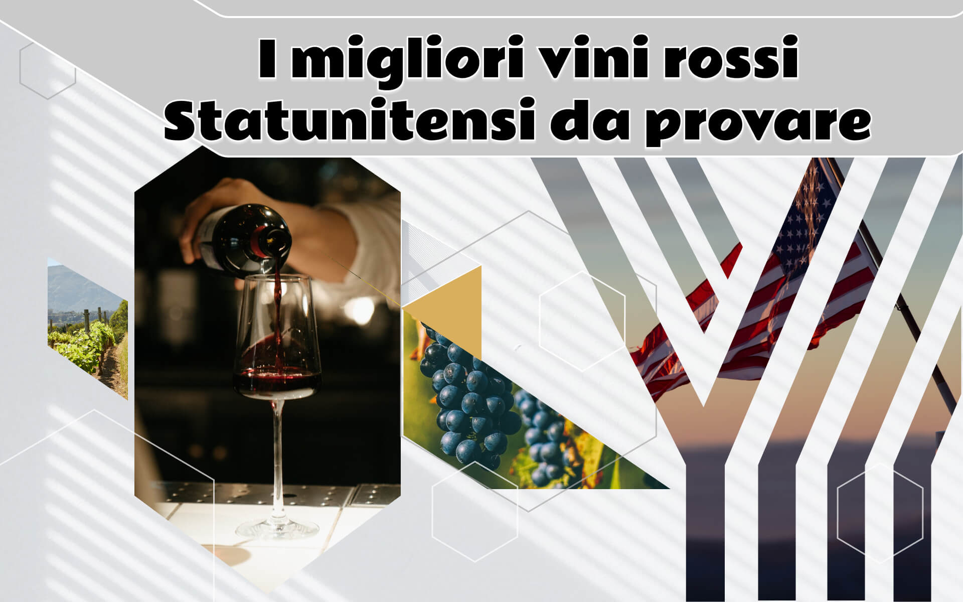 Vini rossi californiani di qualità da provare in questa stagione